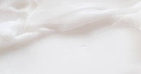 White smooth eye, makeup skin cream texture, closeup beauty facial cosmetic mask