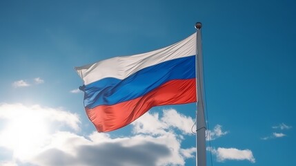 Russian flag, Generative Ai