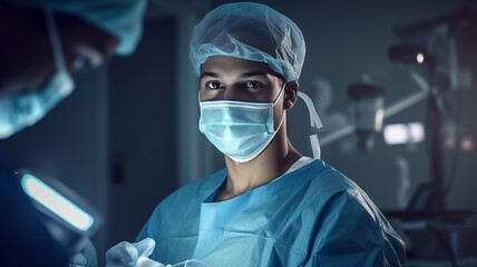 Doctor in the hospital.