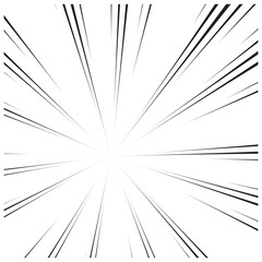 Speed line comik Logo Template vector symbol