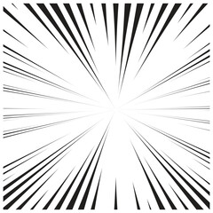 Obraz premium Speed line comik Logo Template vector symbol