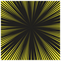 Obraz premium Speed line comik Logo Template vector symbol