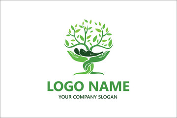 Abstract Yoga logo design stock. Thread person flower balance logotype. Creative spa, guru vector mark.