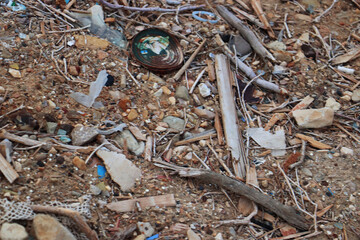 environmental pollution plastic trash waste rubbish