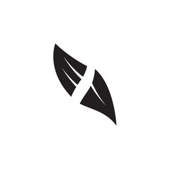 illustration of leaf real logo.