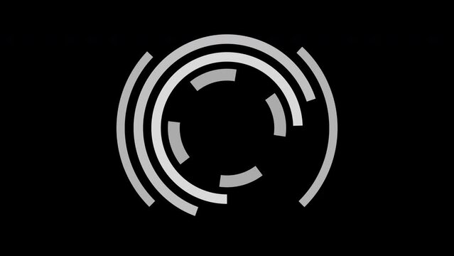 Loading pending screen &ndash; modern wiggling loopable HUD element