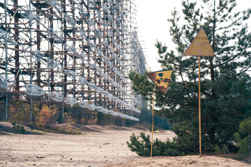 Radioantenne Duga bei Tschernobyl, Ukraine