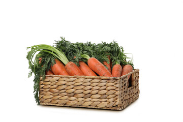 PNG, Fresh carrot isolated on white background