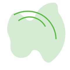 Abstract Shape Outline