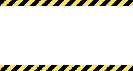 注意喚起の案内板　コピースペース用フレーム素材