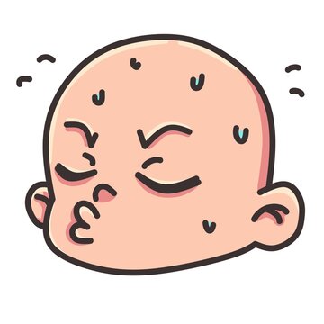 Baby kiss
