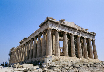 Obraz premium アテネのアクロポリス・パルテノン神殿、Ακρόπολη Αθηνών