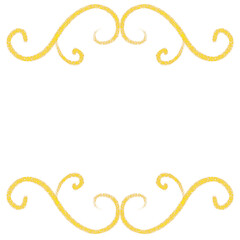  Gold Vintage Frame Wreath Design, Holiday Bokeh Background