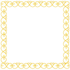  Gold Vintage Frame Wreath Design, Holiday Bokeh Background
