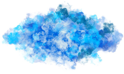 Fototapeta premium blue Clouds in Motion