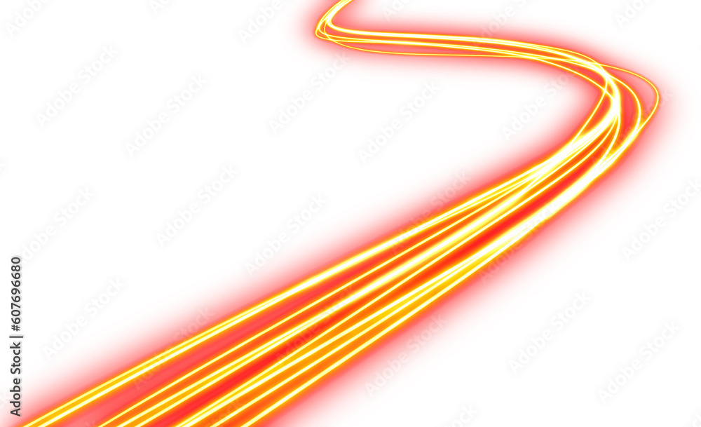 Canvas Prints dynamic speed lights burst