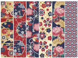 和柄の帯セット