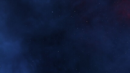 Smoke in light on a dark blue background. Universe star galaxy nebula. 3d render