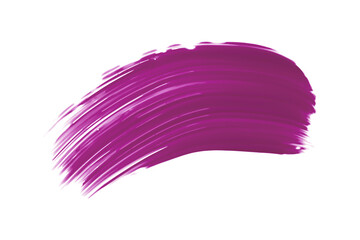 Shiny dark purpley brush watercolor painting isolated on transparent background. watercolor png