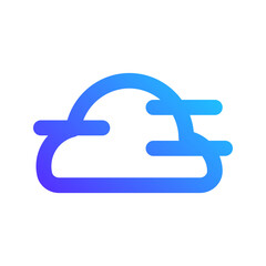 fog gradient icon