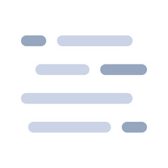 Obraz premium fog flat icon