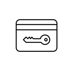 Keycard icon