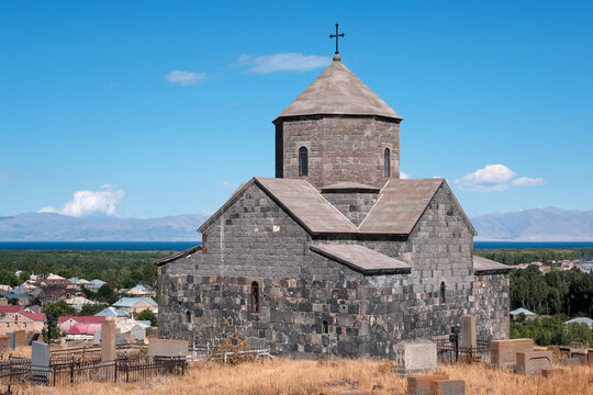 Kotavank church on sunny summer day. Nerkin Getashen, Gegharkunik Province, Armenia.