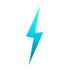 Thunder and lightning flash icons