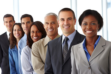 Fototapeta premium business team. generative ai
