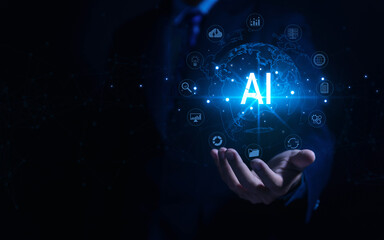 Ai Digital Transformation change management Management of global big data cloud technology