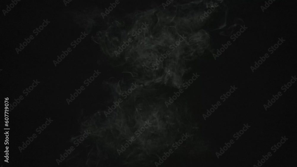 Poster Twisting magical flames. 3d rendering digital animation background 4K