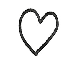 bright hearts of various colors