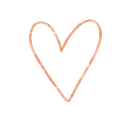 bright hearts of various colors