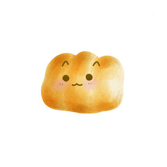 cartoon bread