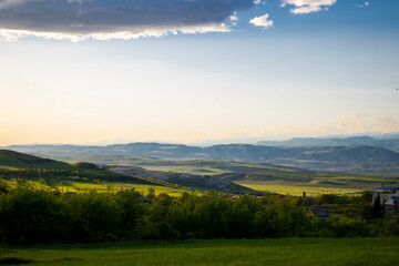 Obraz premium mountain landscape and view, Georgian nature