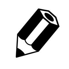 Pencil black doodle.