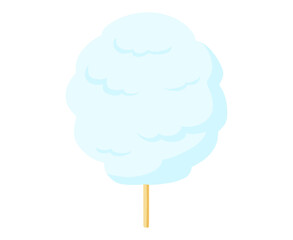 水色のわたあめ