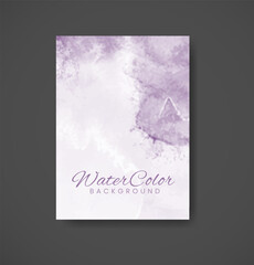 Cards with watercolor background. Design for your cover, date, postcard, banner, logo.