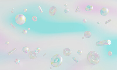 3d render futuristic abstract background