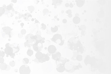 Light bokeh background. Simple gray backdrop. Vector illustration