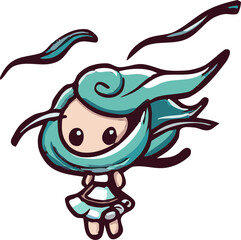 Windy png graphic clipart design