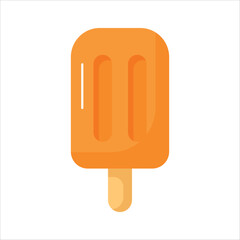 Ice pop icon in modern style, ready to use and download popsicle vector