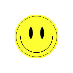 y2k style smiles, 00s smiles, 2000s design smiles, psychedelic smile colored and black isolated on white background