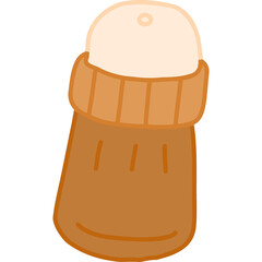 Salt and Pepper Bottle hand draw