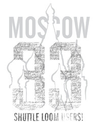 written moscow print pattern
