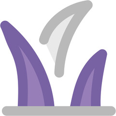 Plant icon in editable line vector