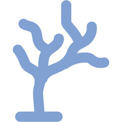 Plant icon in editable line vector