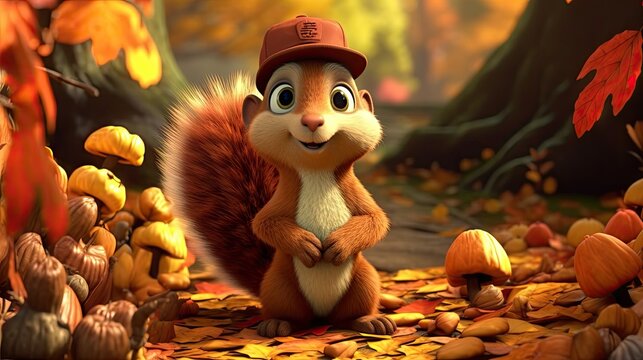 A sweet squirl