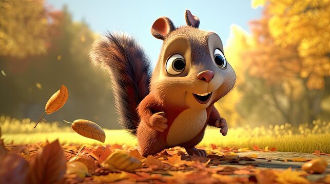 A sweet squirl