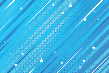 Abstract Pop art comic cartoon style halftone zoom pattern. © mrikhokon